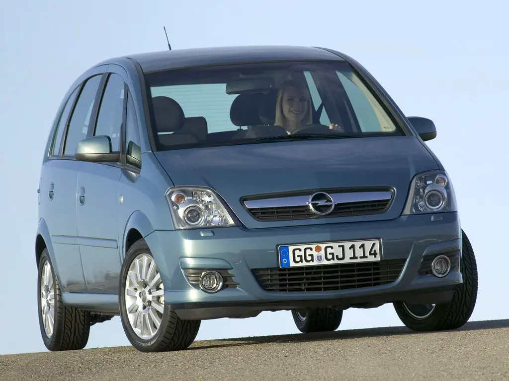 Opel Meriva 1 поколение, рестайлинг, минивэн (11.2005 - 01.2010)